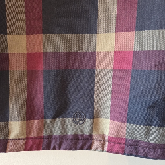 Sombrio Vagabond Men's Plush Insulated Plaid Button Down Flannel Shirt Sz Large - Picture 15 of 16